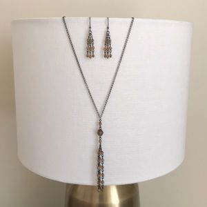 ⭐️3 for $15⭐️ / Chandelier earrings & necklace set